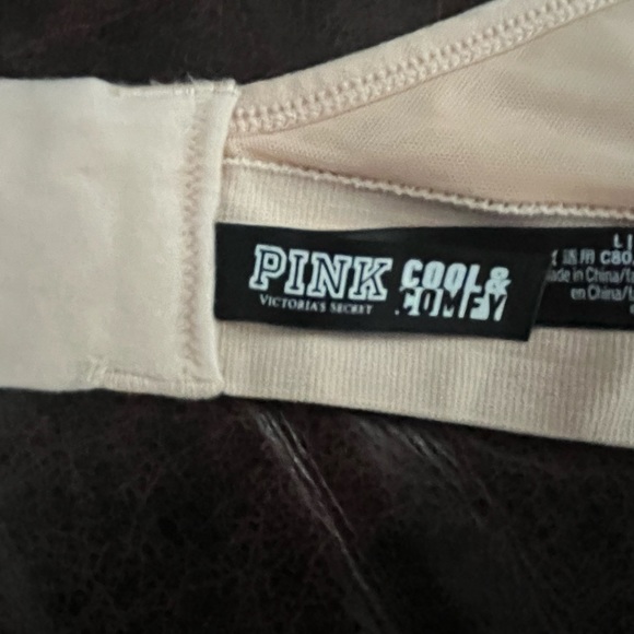 Pink Cool and Comfy Strapless Bra Size Large Nude - Picture 4 of 7